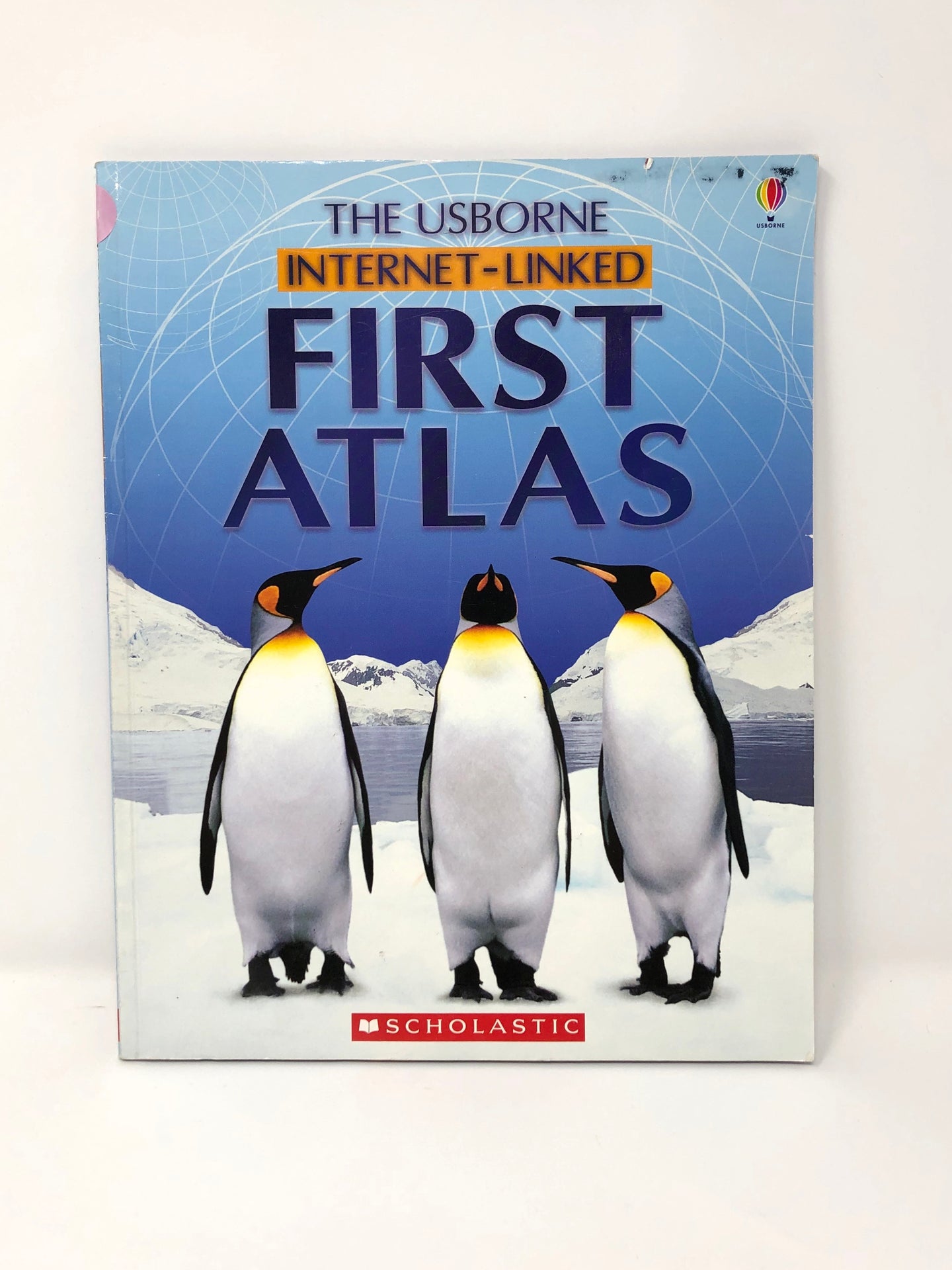 The Usborne Internet-Linked First Atlas-Scholastic (Used-Good) - Little Green Schoolhouse Books