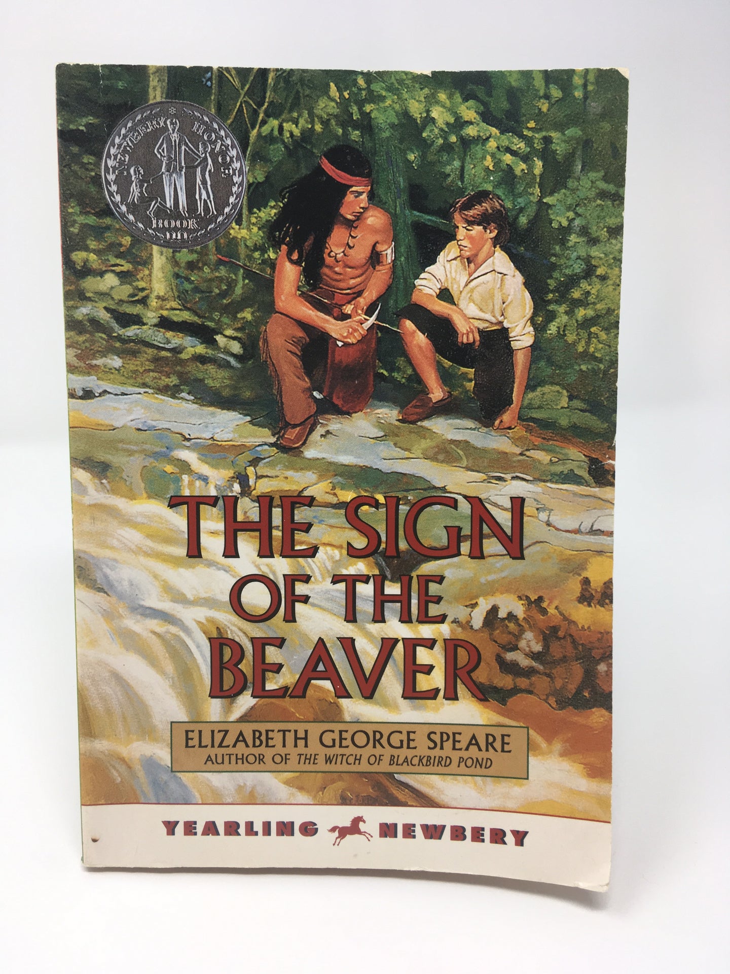 The Sign of the Beaver- by Elizabeth George Speare (used-good) - Little Green Schoolhouse Books