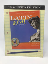 Load image into Gallery viewer, Latin Alive! Book 1 Program (Used - Good) - Little Green Schoolhouse Books