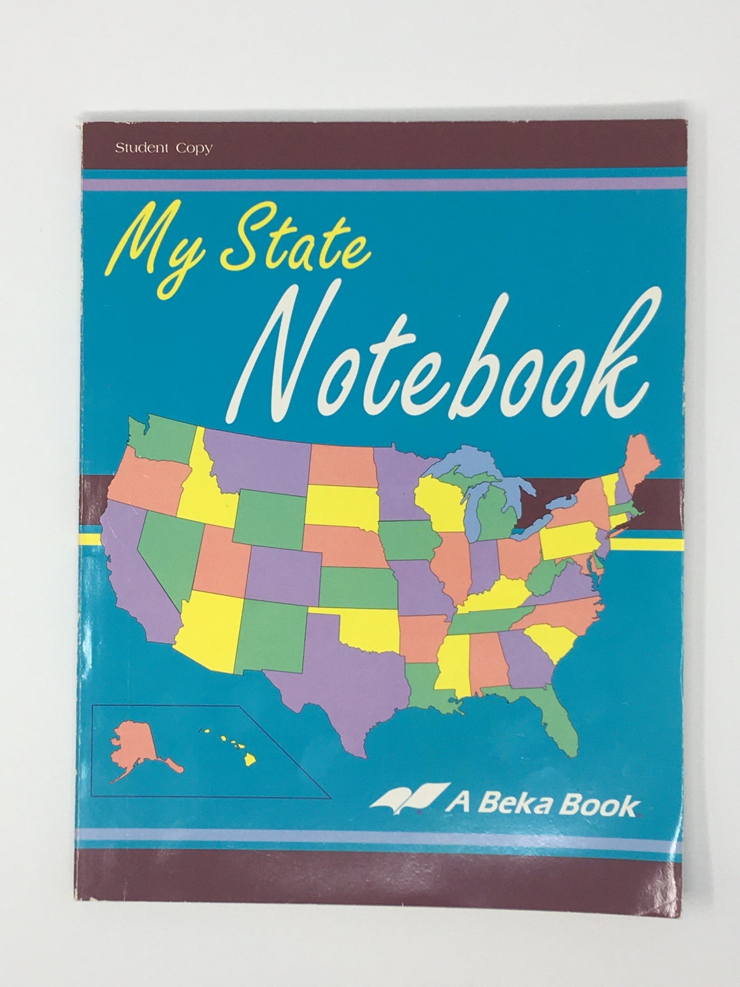 My State Notebook (A Beka book) 1st edition (bargain basement) - Little Green Schoolhouse Books