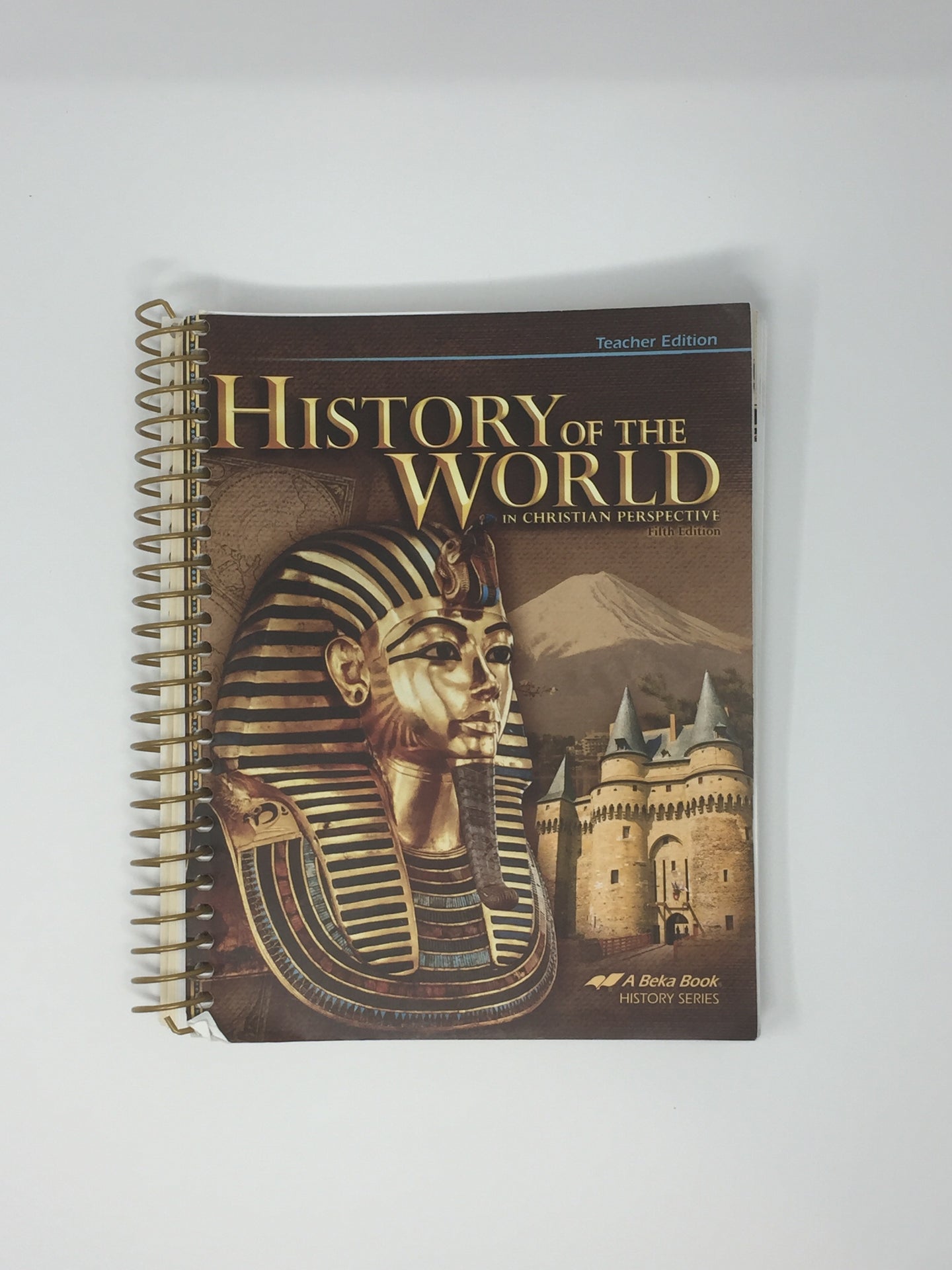 History of the World in Christian Perspective Teacher Edition, Abeka, Fifth Edition (used-good) - Little Green Schoolhouse Books