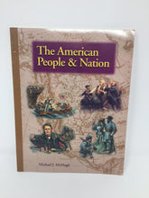 Load image into Gallery viewer, The American People &amp; Nation (Used - Like New) - Little Green Schoolhouse Books