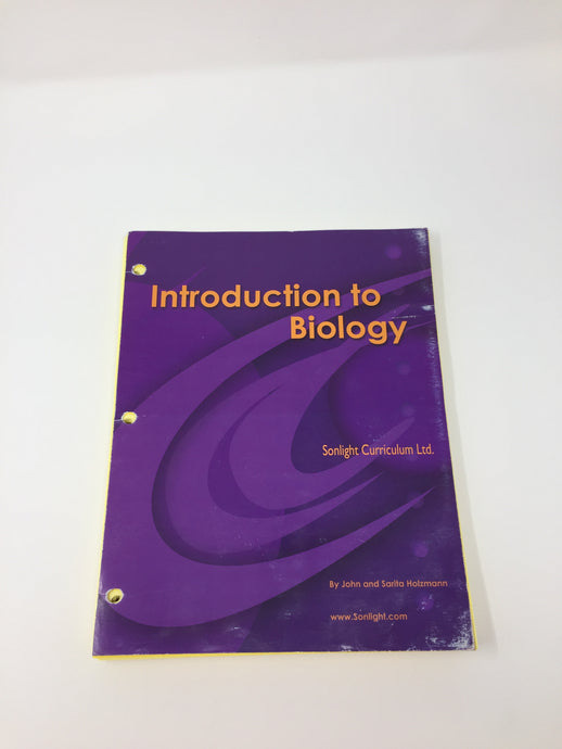 Introduction to Biology (2008 edition) -Sonlight (Bargain Basement) - Little Green Schoolhouse Books