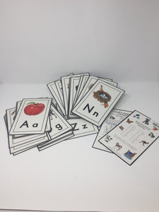 God's Creation A to Z Alphabet Flashcards-MFW (Used-Good) - Little Green Schoolhouse Books