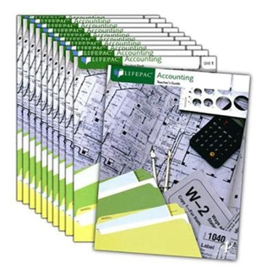 LIFEPAC Accounting Set (new) - Little Green Schoolhouse Books