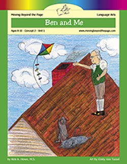 Ben and Me - Literature Unit (Like New)