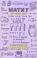 Load image into Gallery viewer, Math 7 Teaching Textbooks CDs and Answer Booklet (2nd Edition) - (Used) - Little Green Schoolhouse Books