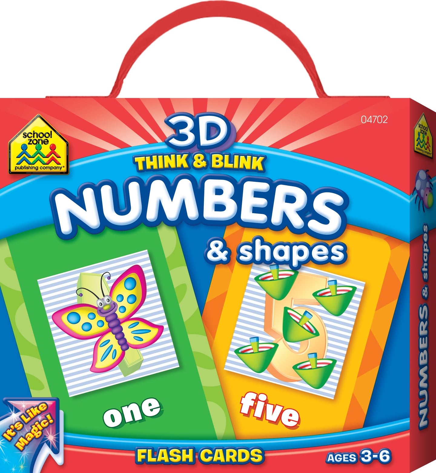 Think and Blink Numbers & Shapes (Used-Good) - Little Green Schoolhouse Books