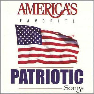 America's Favorite Patriotic Songs, CD (used-like new) - Little Green Schoolhouse Books