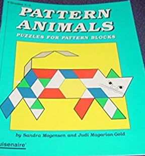 Pattern Animals - Puzzles for Pattern Blocks (previous edition)(Used-Good) - Little Green Schoolhouse Books