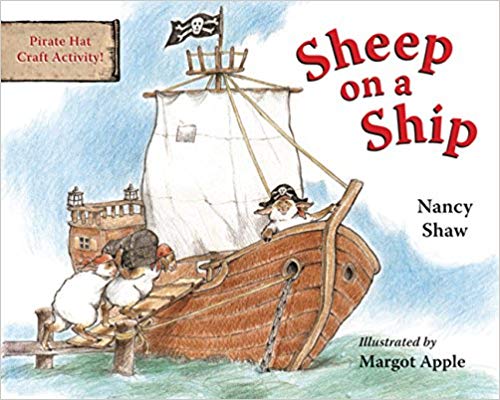 Sheep on a Ship- by Nancy Shaw (used-good) - Little Green Schoolhouse Books