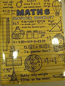 Math 6-Teaching Textbook and Answer Booklet (used) - Little Green Schoolhouse Books