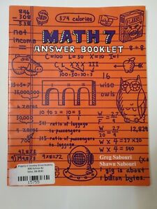 Math 7 Teaching Textbooks CDs and Answer Booklet (2nd Edition) - (Used) - Little Green Schoolhouse Books