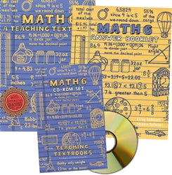 Math 6-Teaching Textbook kit (used) - Little Green Schoolhouse Books